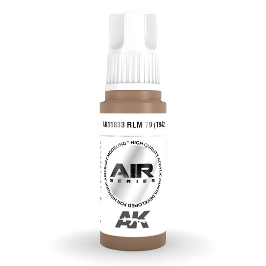 AK Interactive 3rd Generation acrylic paint RLM 79 (1942) 17ml dropper bottle