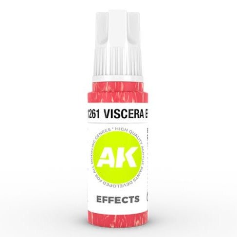 AK Interactive 3rd Generation acrylic paint Visceral Effects 17ml dropper bottle