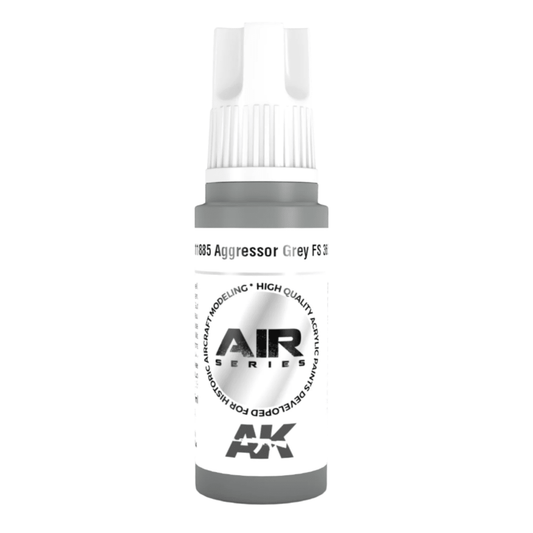 AK Interactive 3rd Generation acrylic paint Aggressor Grey FS 36251 17ml dropper bottle