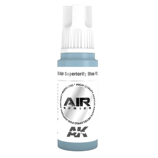 AK Interactive 3rd Generation acrylic paint Air Superiority Blue FS 35450 17ml dropper bottle