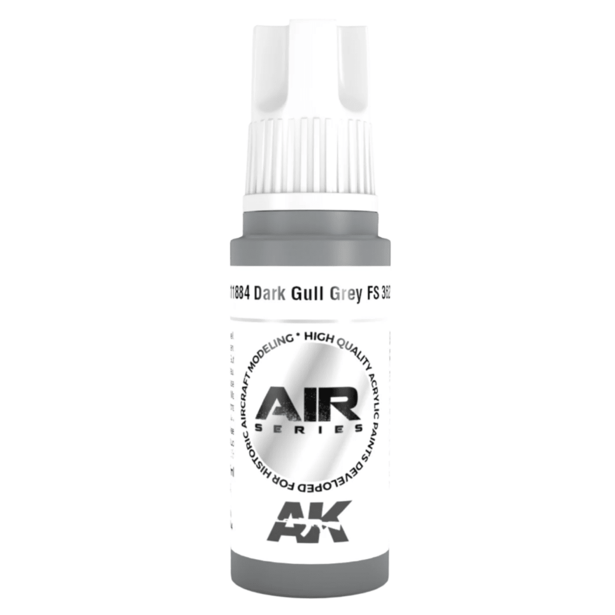 AK Interactive 3rd Generation acrylic paint Dark Gull Grey FS 36231 17ml dropper bottle
