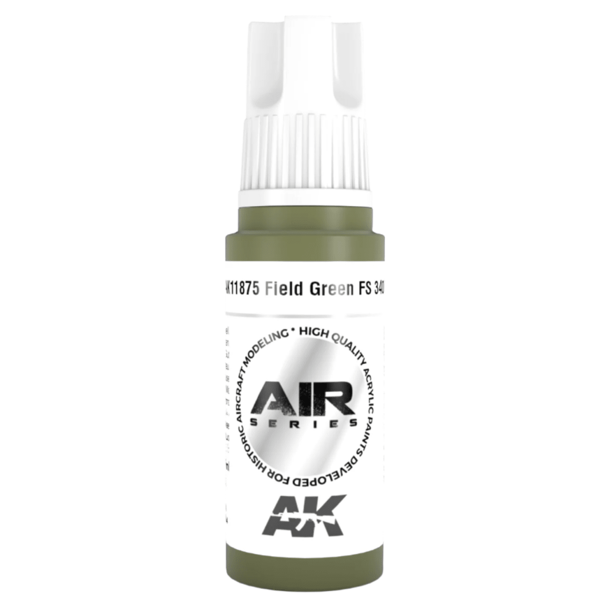 AK Interactive 3rd Generation acrylic paint Field Green FS 34097 17ml dropper bottle