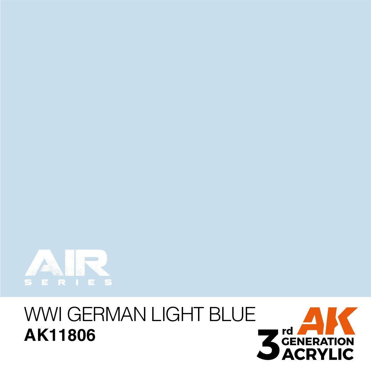 AK Interactive 3rd Gen German Light Blue AK11806 - Loaded Dice