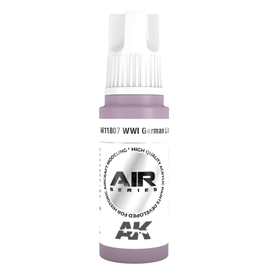 AK Interactive 3rd Generation acrylic paint German Lilac 17ml dropper bottle