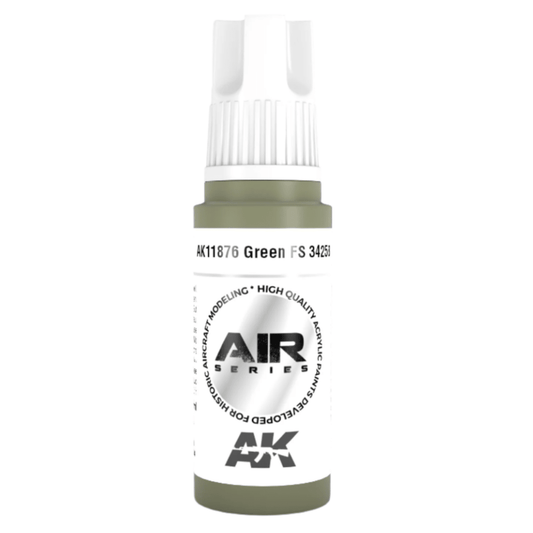AK Interactive 3rd Generation acrylic paint Green FS 34258 17ml dropper bottle