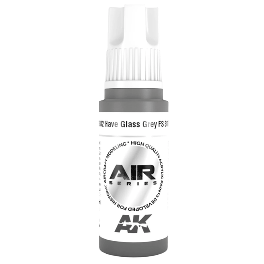 AK Interactive 3rd Generation acrylic paint Have Glass Grey FS 36170 17ml dropper bottle