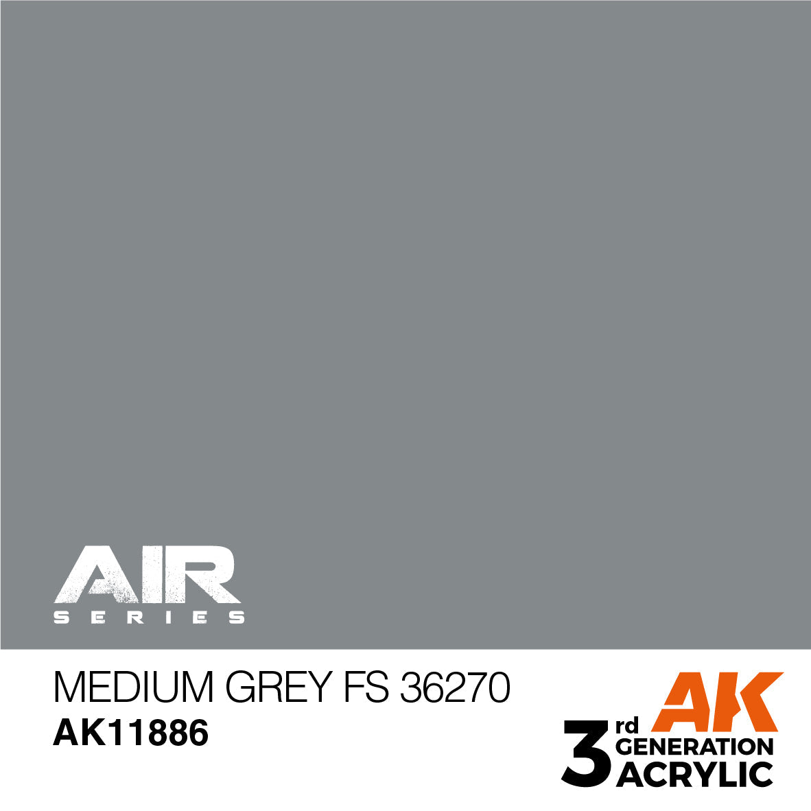 AK Interactive 3rd Gen Medium Grey FS 36270 AK11886 - Loaded Dice