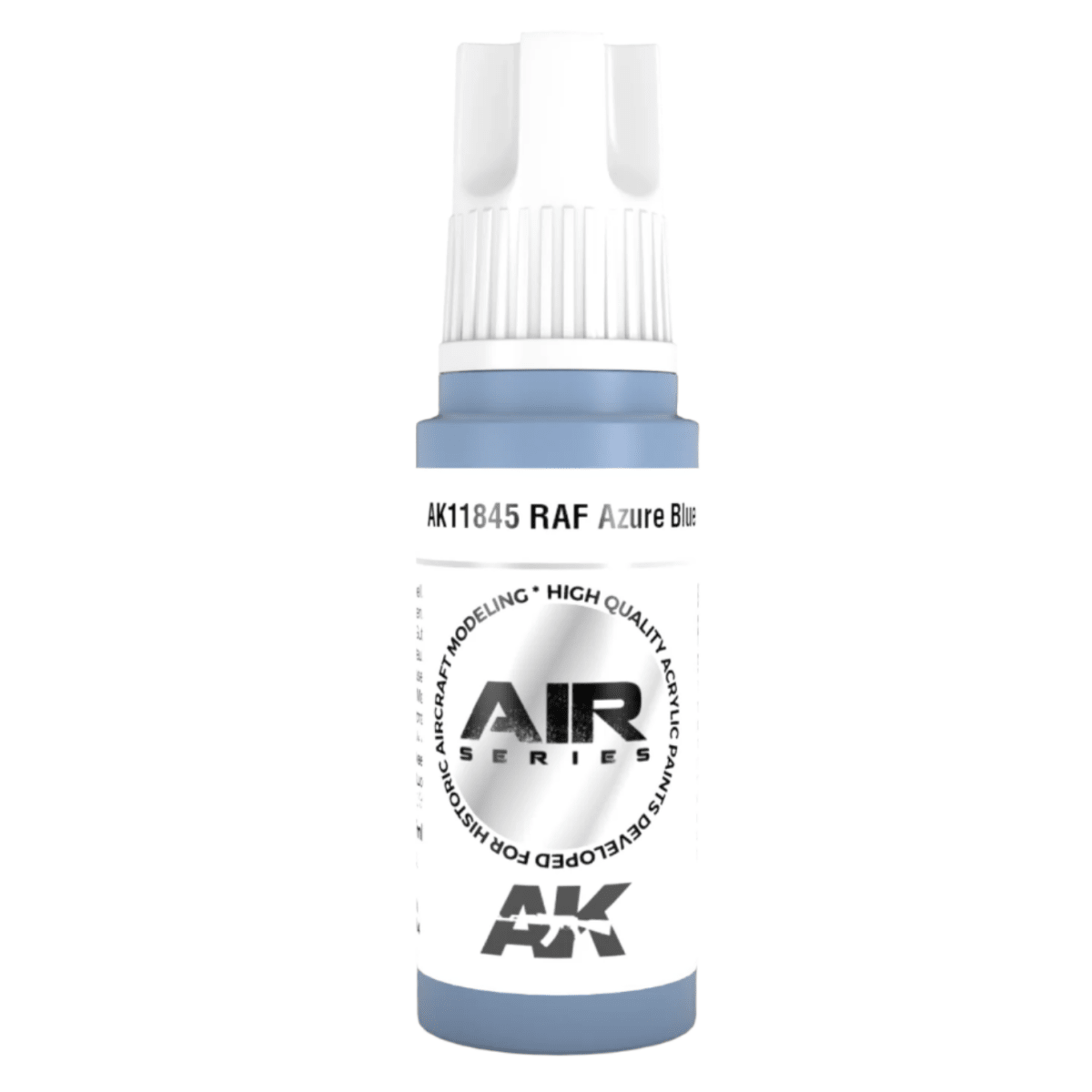 AK Interactive 3rd Generation acrylic paint RAF Azure Blue 17ml dropper bottle