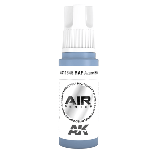 AK Interactive 3rd Generation acrylic paint RAF Azure Blue 17ml dropper bottle
