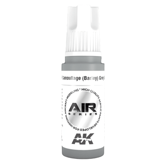 AK Interactive 3rd Generation acrylic paint RAF Camouflage (Barley) Grey BS381C/626 17ml dropper bottle