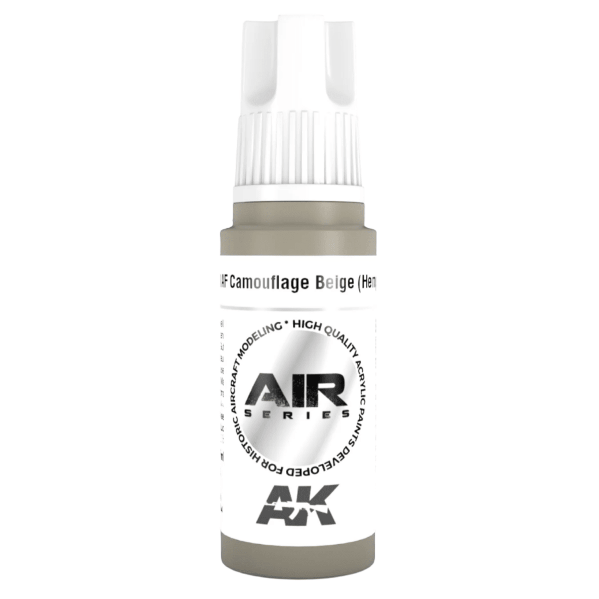 AK Interactive 3rd Generation acrylic paint RAF Camouflage Beige (Hemp) BS381C/389 17ml dropper bottle