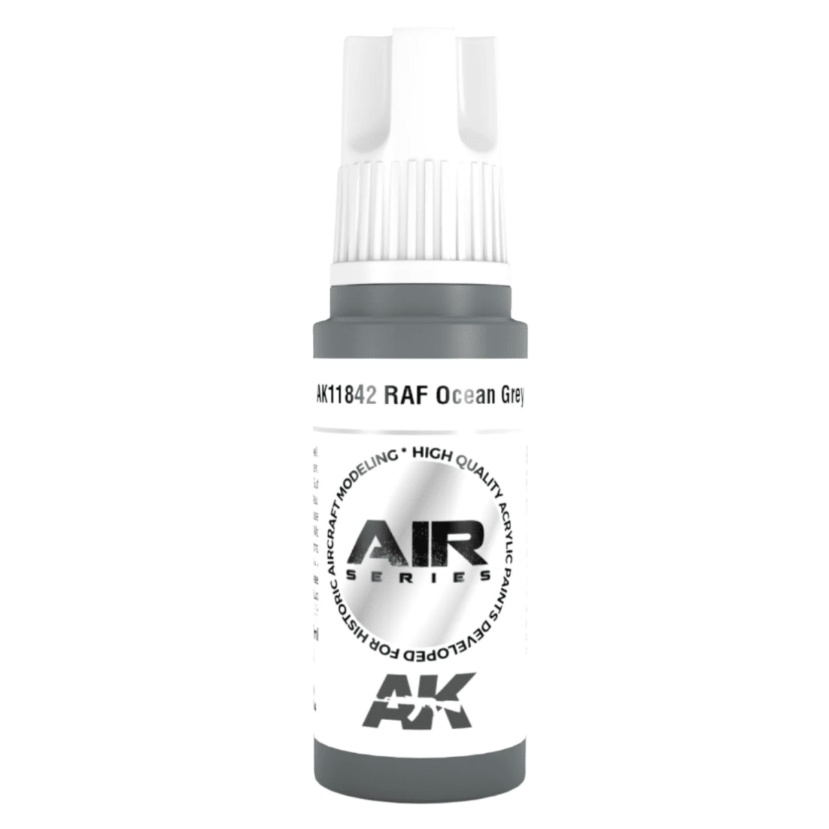 AK Interactive 3rd Generation acrylic paint RAF Ocean Grey 17ml dropper bottle