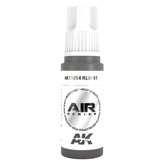 AK Interactive 3rd Generation acrylic paint RLM 61 17ml dropper bottle