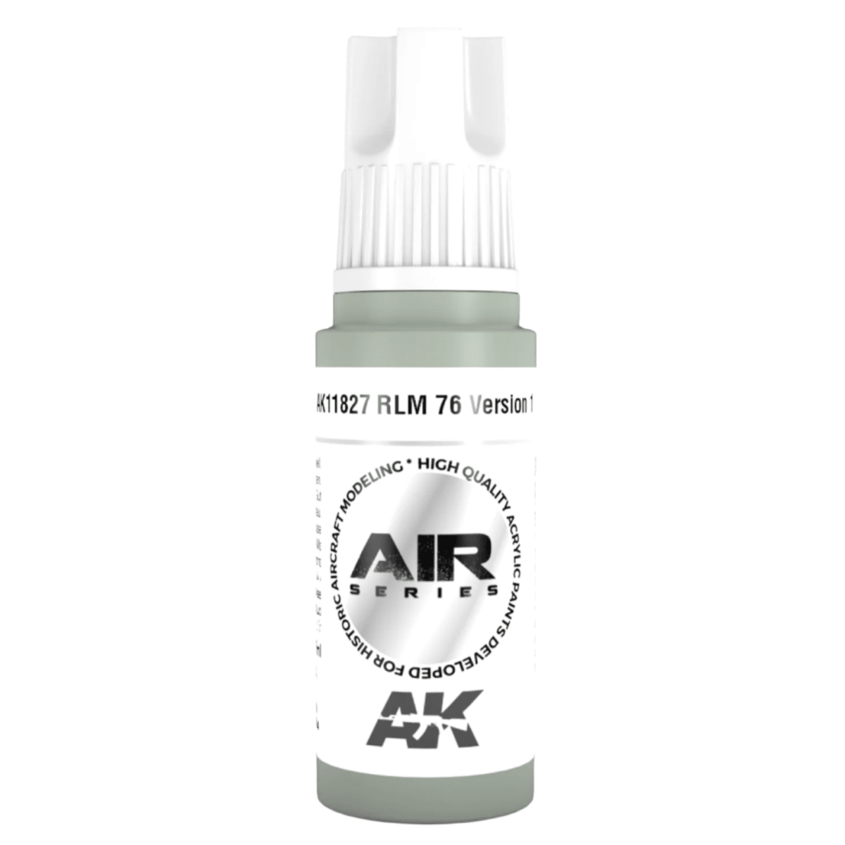 AK Interactive 3rd Generation acrylic paint RLM 76 Version 1 17ml dropper bottle