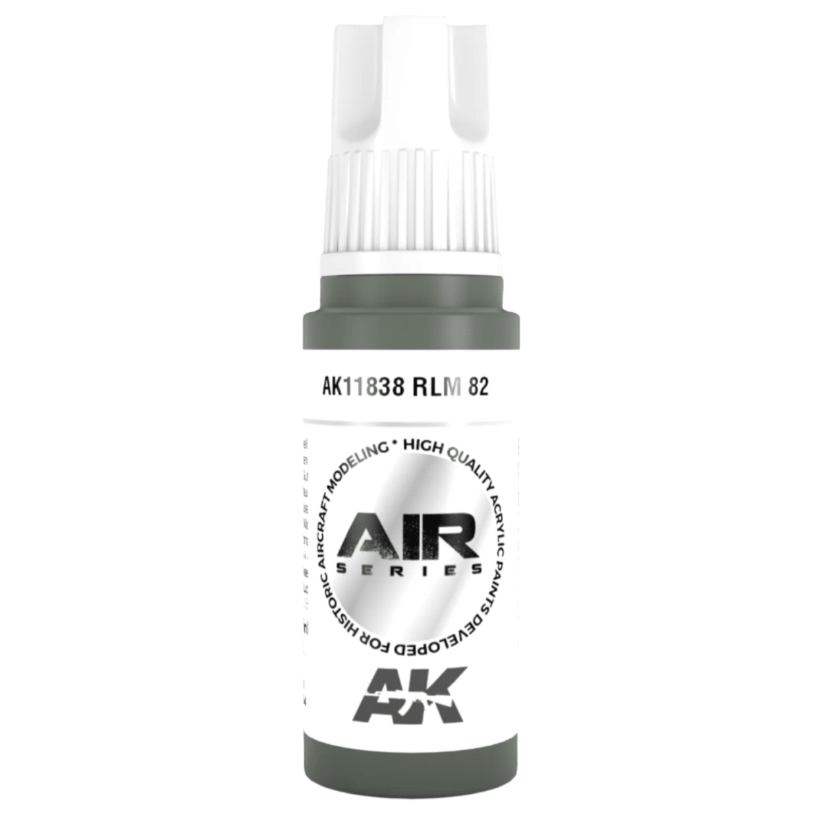 AK Interactive 3rd Generation acrylic paint RLM 82 17ml dropper bottle