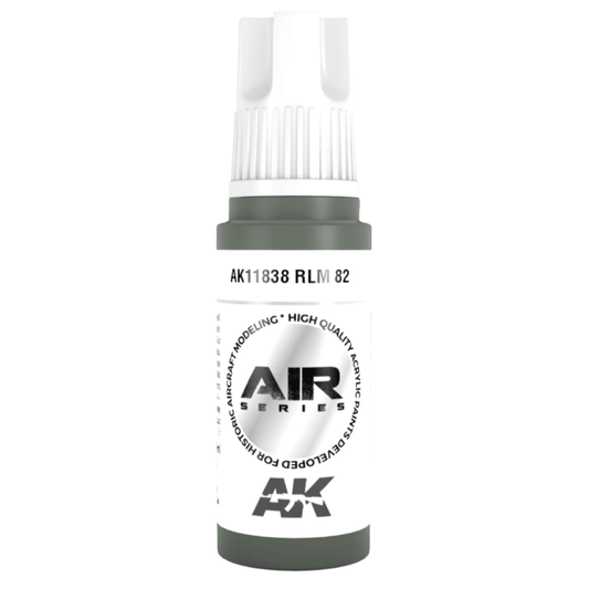 AK Interactive 3rd Generation acrylic paint RLM 82 17ml dropper bottle