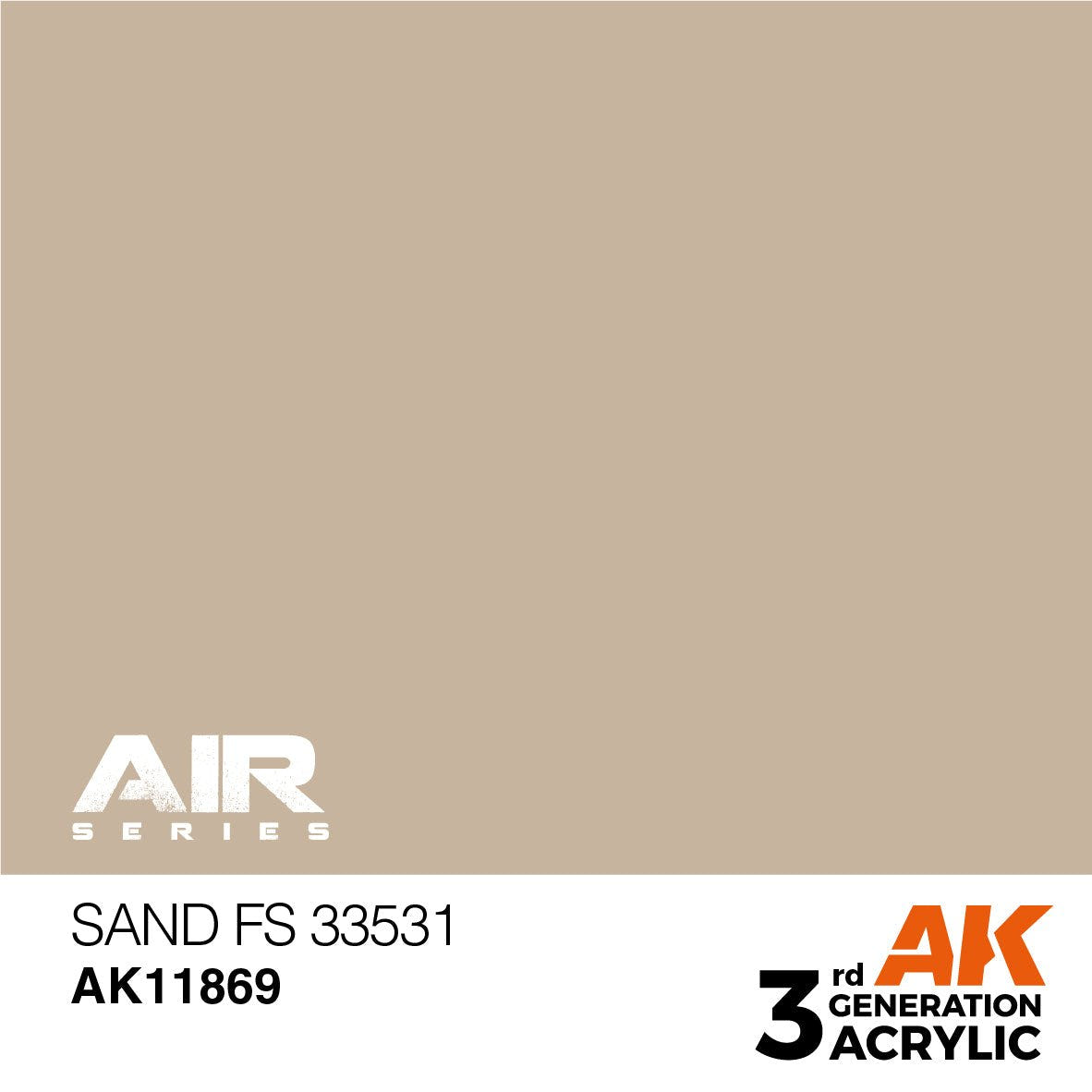 AK Interactive 3rd Gen Sand FS 33531 AK11869 - Loaded Dice
