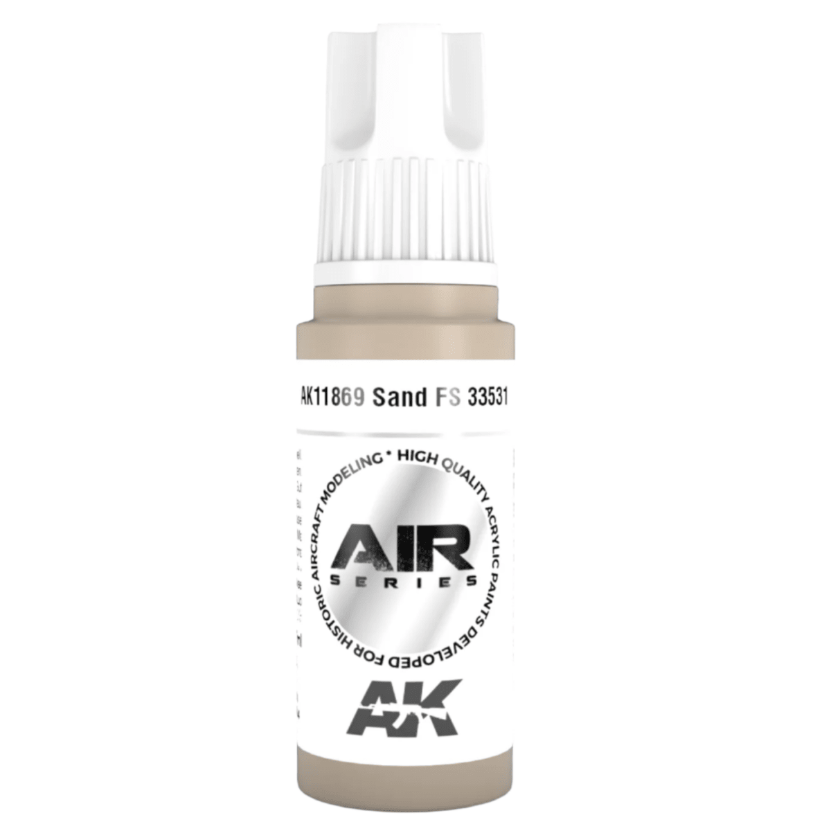 AK Interactive 3rd Generation acrylic paint Sand FS 33531 17ml dropper bottle