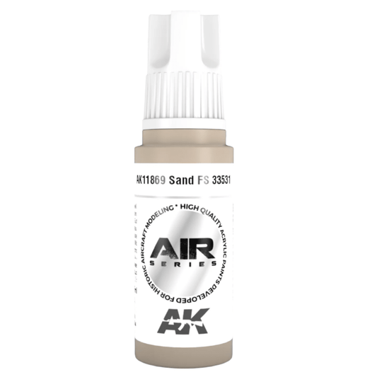 AK Interactive 3rd Generation acrylic paint Sand FS 33531 17ml dropper bottle