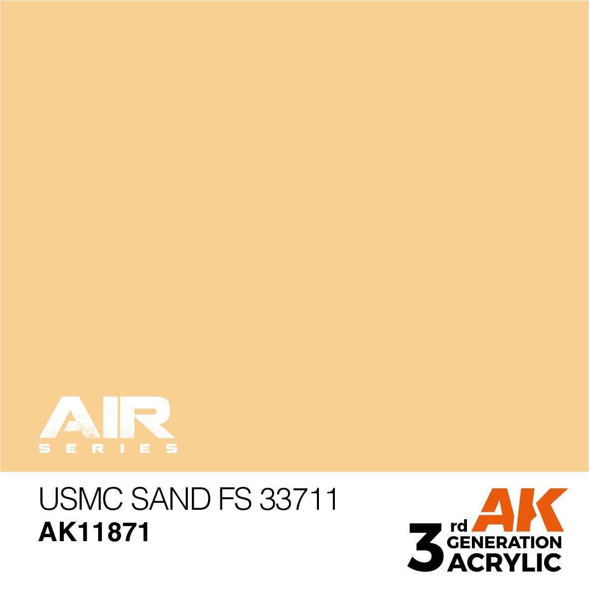 AK Interactive 3rd Gen USMC Sand FS 33711 AK11871 - Loaded Dice