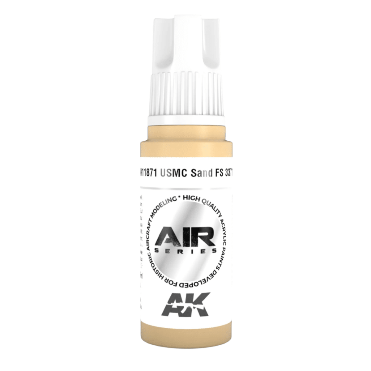 AK Interactive 3rd Generation acrylic paint USMC Sand FS 33711 17ml dropper bottle