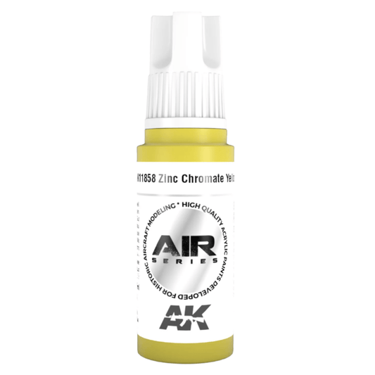 AK Interactive 3rd Generation acrylic paint Zinc Chromate Yellow 17ml dropper bottle