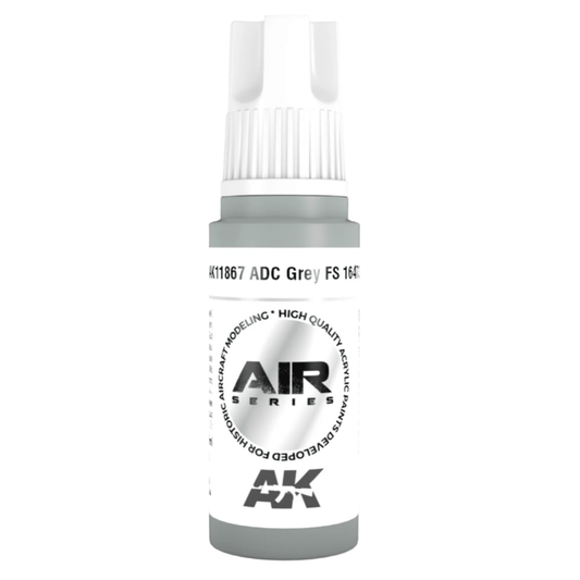AK Interactive 3rd Generation acrylic paint ADC Grey FS 16473 17ml dropper bottle