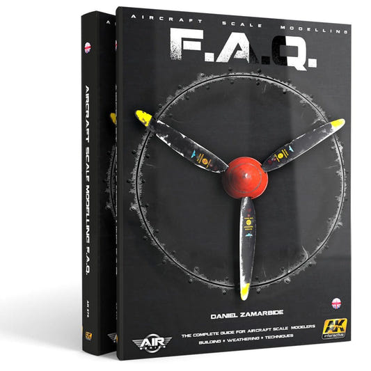Aircraft Scale Modelling FAQ Book modelling book from AK Interactive