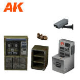 AK Interactive Bank Wargame Set (Resin 30-35mm) AK1353 - Loaded Dice