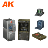 AK Interactive Bank Wargame Set (Resin 30-35mm) AK1353 - Loaded Dice