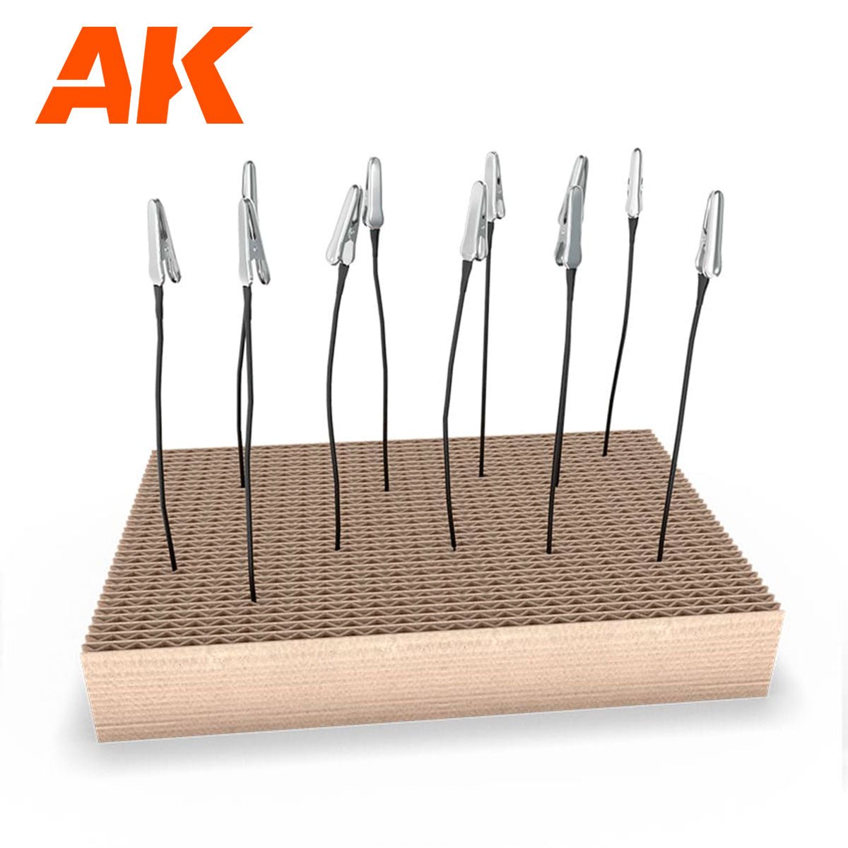 AK Interactive Base for Metal Painting Clips AK9100 - Loaded Dice