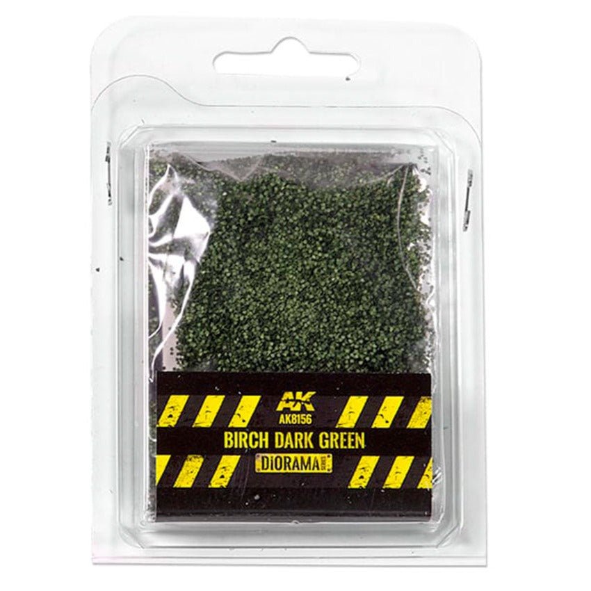AK Interactive Birch Dark Green Leaves 28 Mm. 1/72 Scale diorama and scenery product
