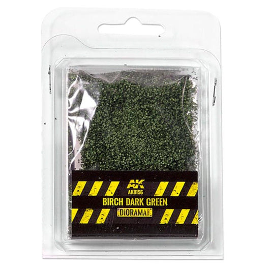 AK Interactive Birch Dark Green Leaves 28 Mm. 1/72 Scale diorama and scenery product