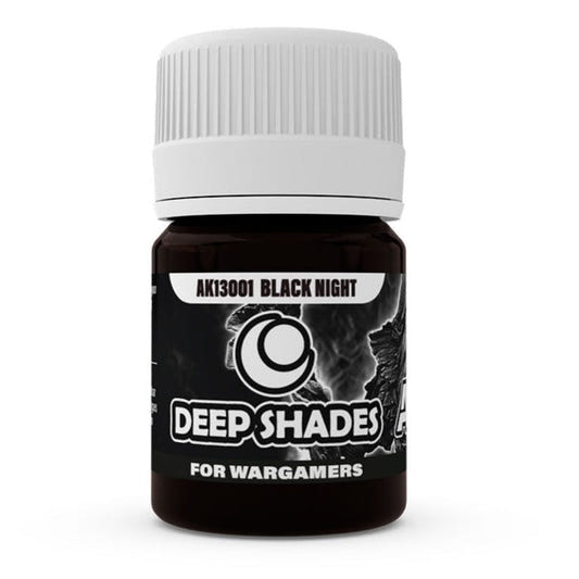 BLACK NIGHT - Deep Shades for Wargamers modelling book from AK Interactive