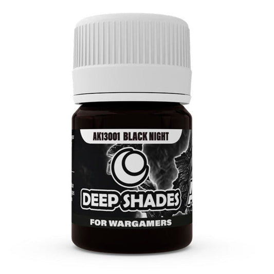 BLACK NIGHT - Deep Shades for Wargamers modelling book from AK Interactive