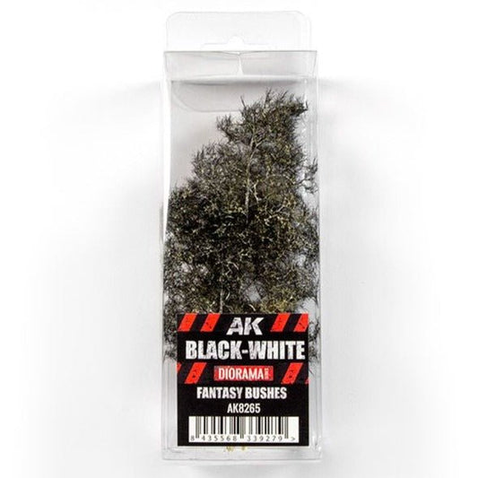 AK Interactive Black-White Fantasy Bushes 1/35 diorama and scenery product
