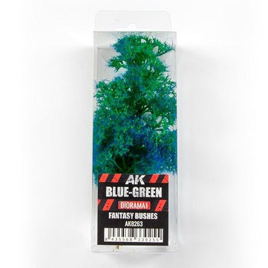 AK Interactive Blue-Green Fantasy Bushes 1/35 diorama and scenery product