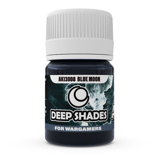 BLUE MOON - Deep Shades for Wargamers modelling book from AK Interactive