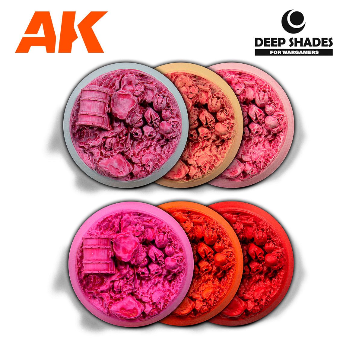 AK Interactive CARMINE DAWN - Deep Shades for Wargamers 30ml AK13009 - Loaded Dice