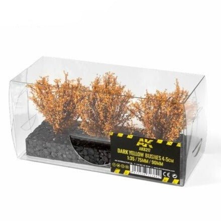 AK Interactive Dark Yellow Bushes 4-6cm -1:35 / 75 Mm / 90 Mm diorama and scenery product