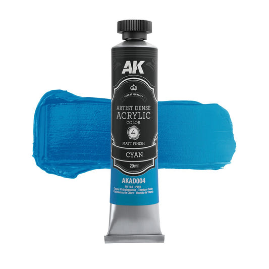 AK Interactive Dense Acrylic paint tube - Loaded Dice