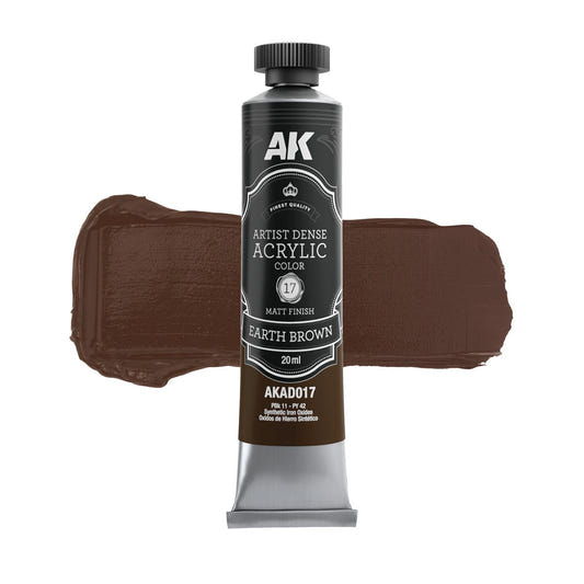 AK Interactive Dense Acrylic paint tube - Loaded Dice