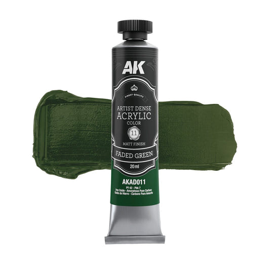 AK Interactive Dense Acrylic paint tube - Loaded Dice