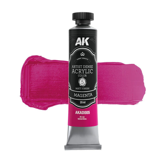 AK Interactive Dense Acrylic paint tube - Loaded Dice