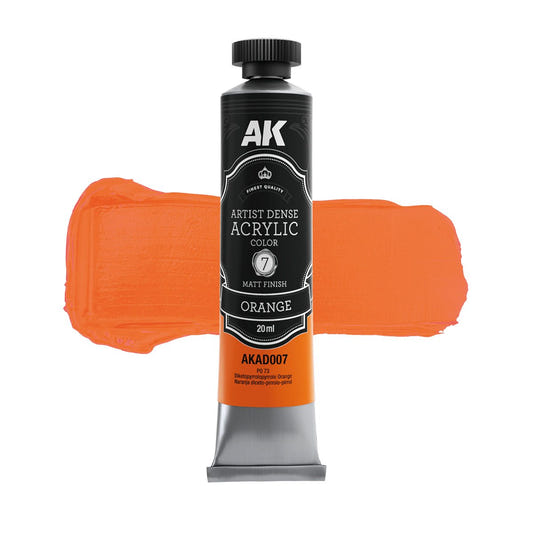 AK Interactive Dense Acrylic paint tube - Loaded Dice