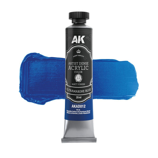 AK Interactive Dense Acrylic paint tube - Loaded Dice