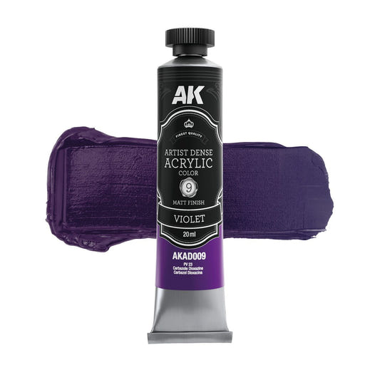 AK Interactive Dense Acrylic paint tube - Loaded Dice