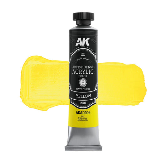 AK Interactive Dense Acrylic paint tube - Loaded Dice
