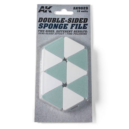 AK Interactive Double-Sided Sponge File hobby tool
