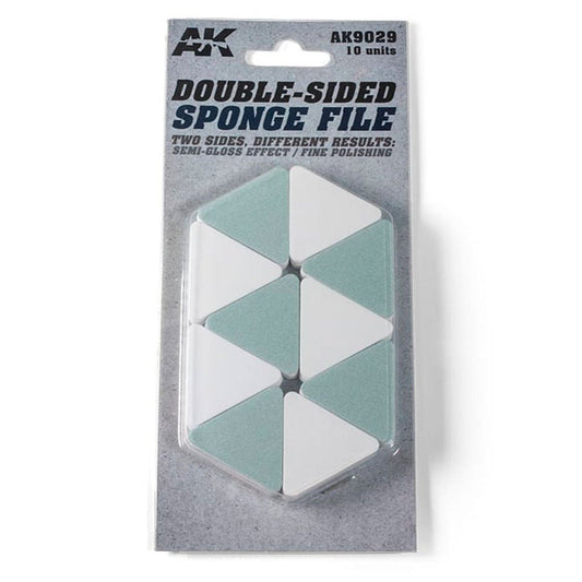 AK Interactive Double-Sided Sponge File hobby tool